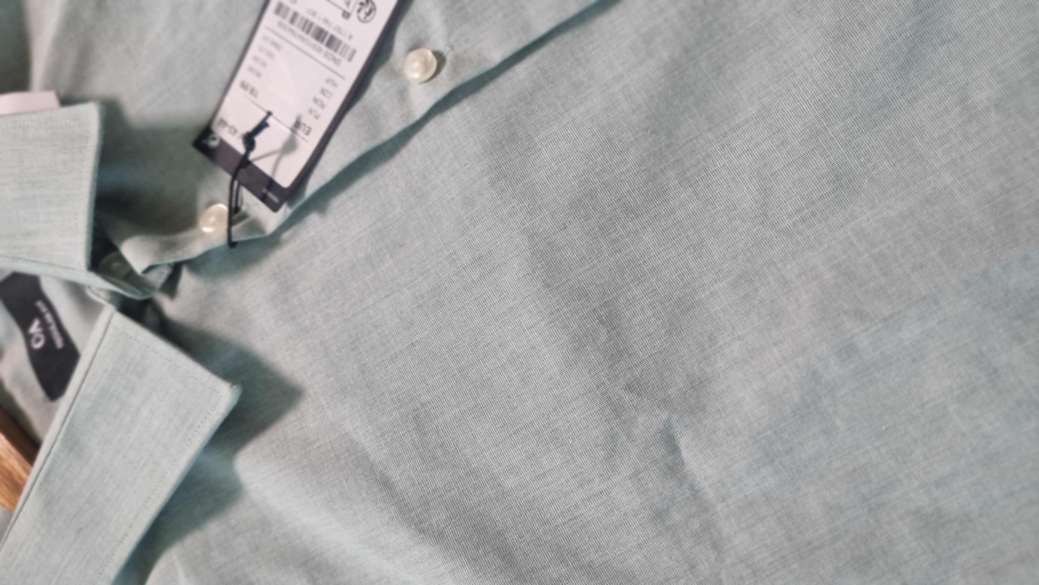 پیراهن آستین بلند سبز کمرنگ برند C&A اصل