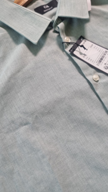 پیراهن آستین بلند سبز کمرنگ برند C&A اصل