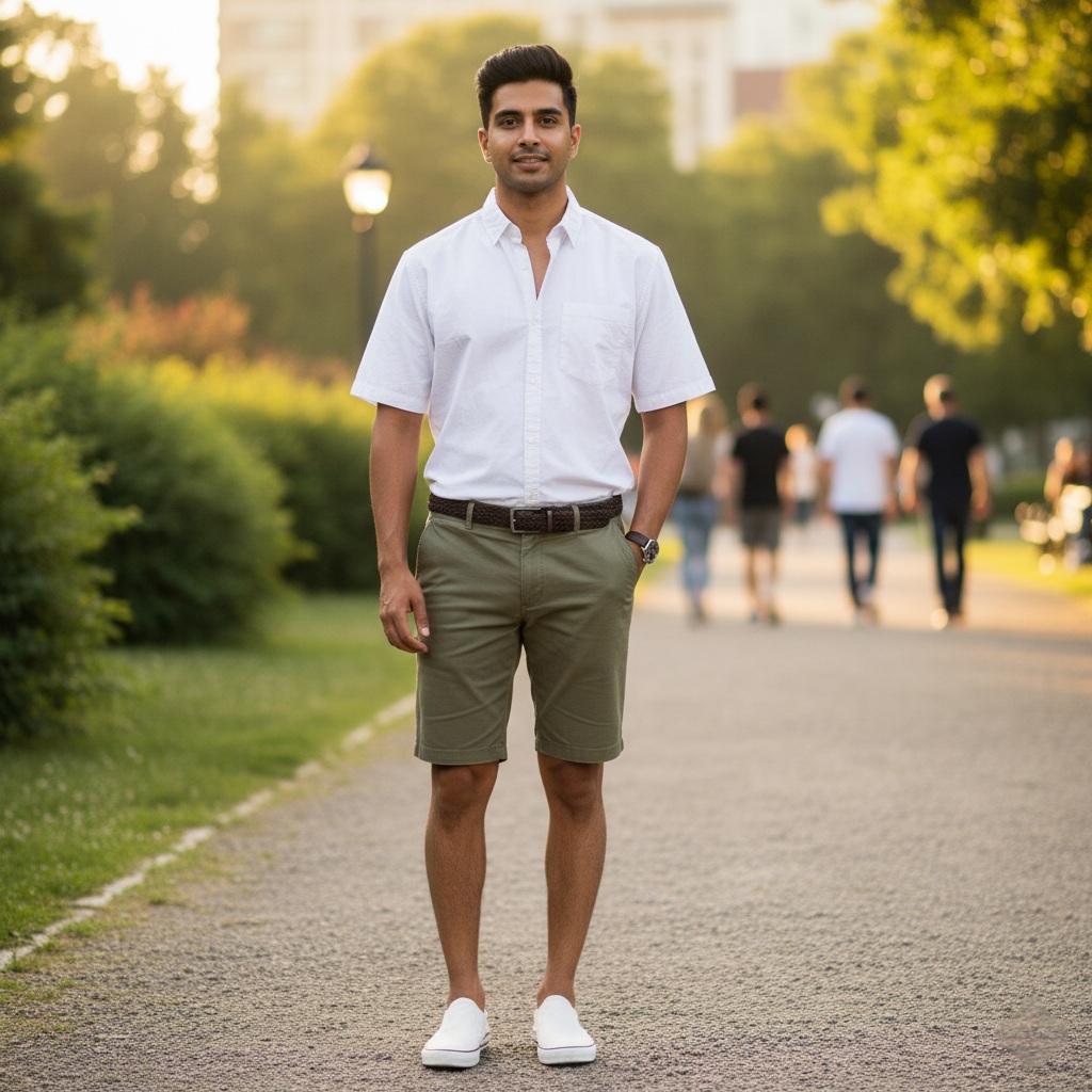 پیراهن آستین کوتاه ساده سفید برند Marich